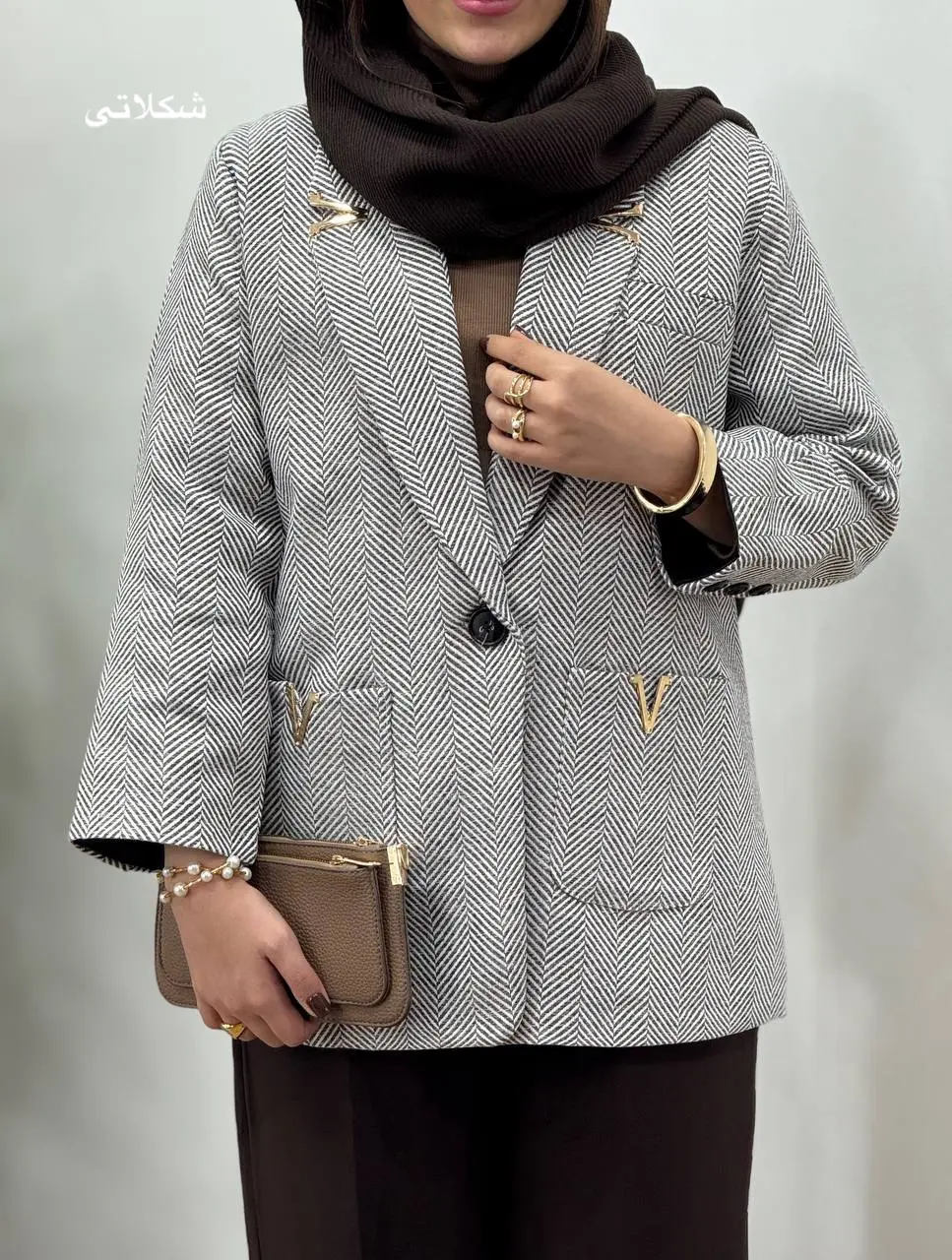 پالتو کتی آستردار آیسو رایکا(ایراد دار)